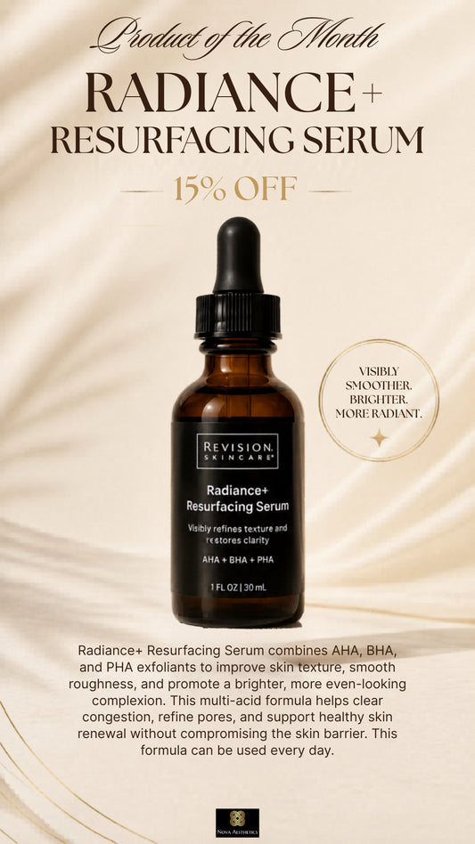Product of the Month: Radiance+ Resurfacing Serum