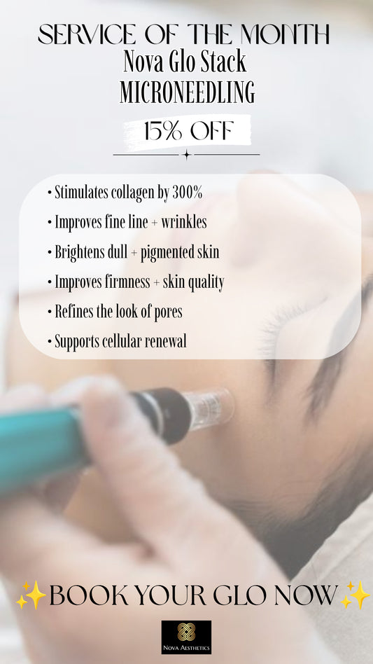 Nova Stack Glo Microneedling